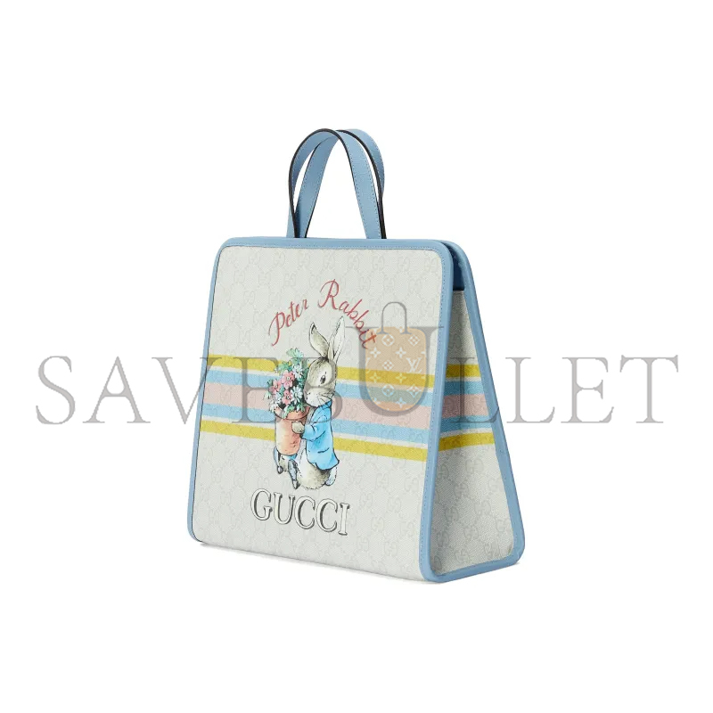 GUCCI CHILDREN'S GUCCI PETER RABBIT TOTE BAG 605614 (28.5*25*11cm)